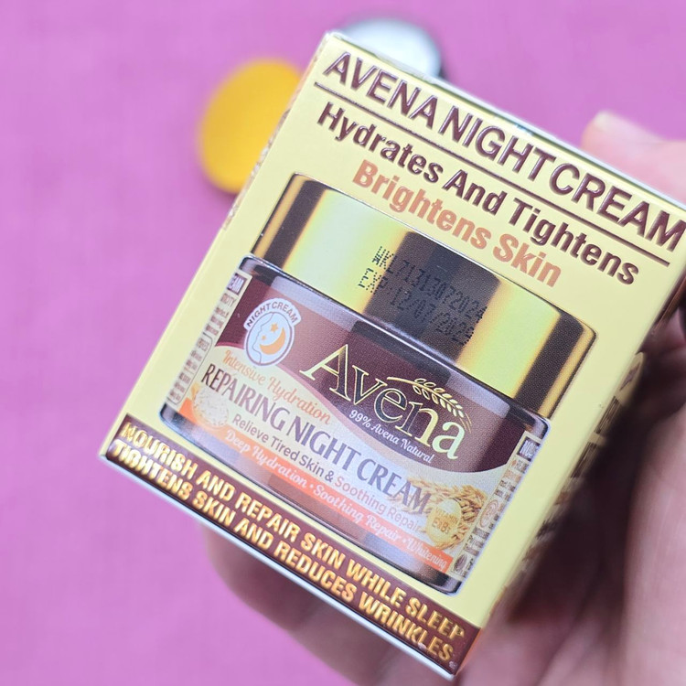 کرم ترمیم کننده و روشن کننده پوست جوانه جو دوسر برند آوینا کد 3116