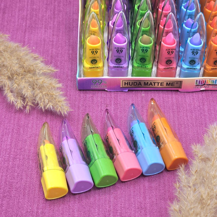 بالم لب حرارتی جامد نرم کننده و تقویت کننده لب آلوورا