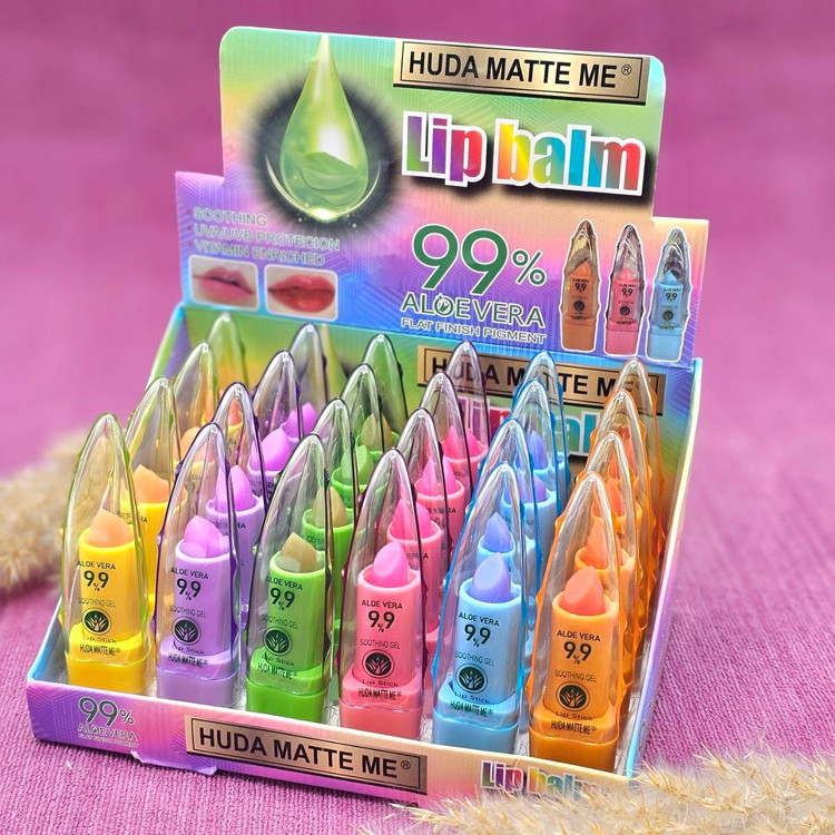 بالم لب حرارتی جامد نرم کننده و تقویت کننده لب آلوورا