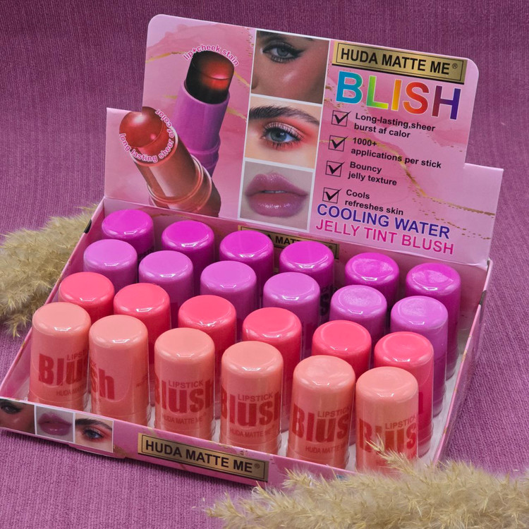 تینت لب و گونه ژله ای برند هدی