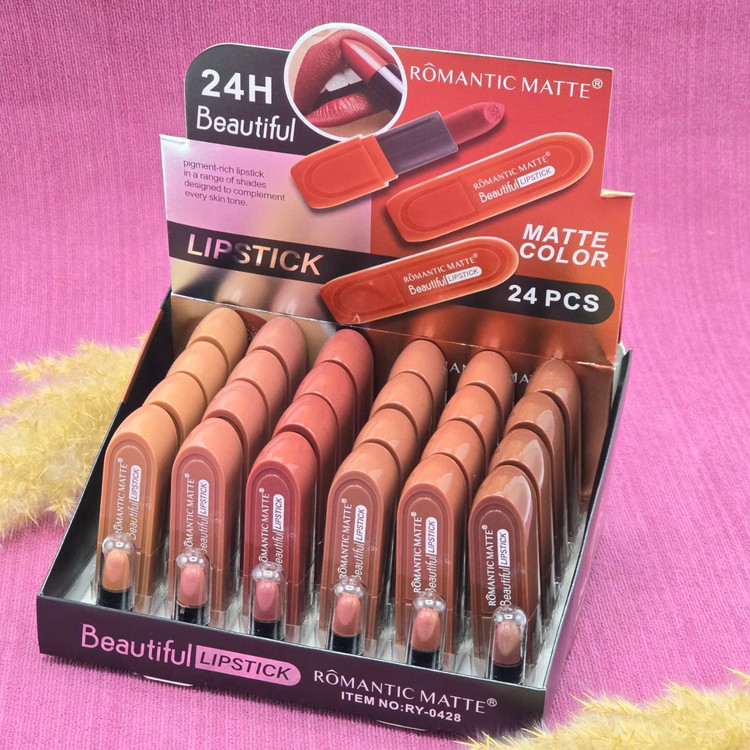 رژلب جامد نود مات و مخملی کد 0428