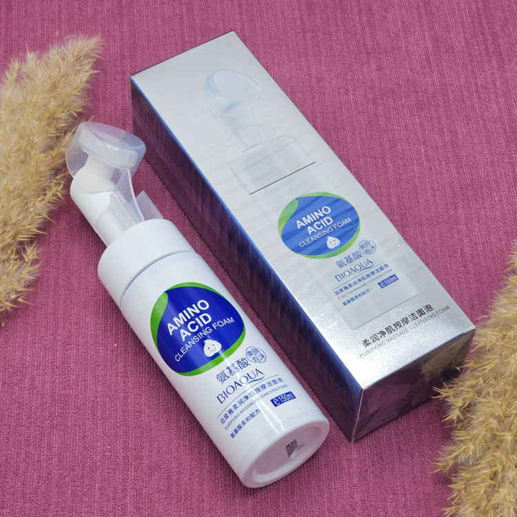 فوم براش دار شستشو و پاک کننده آرایش آمینواسید