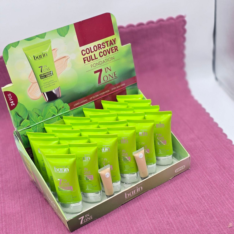 کرم پودر تیوپی سفید کننده صورت برند بارین