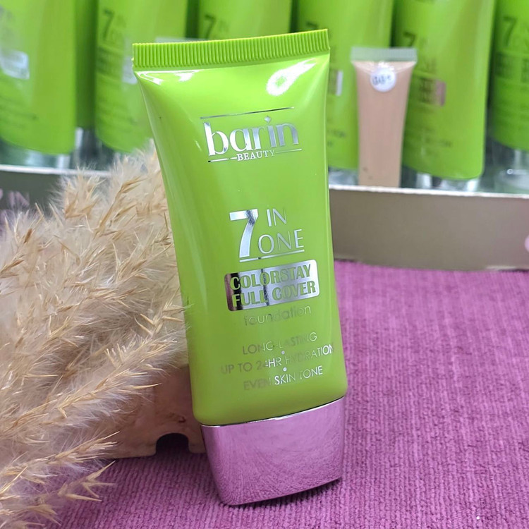 کرم پودر تیوپی سفید کننده صورت برند بارین