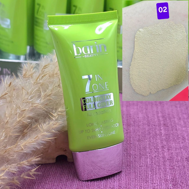 کرم پودر تیوپی سفید کننده صورت برند بارین