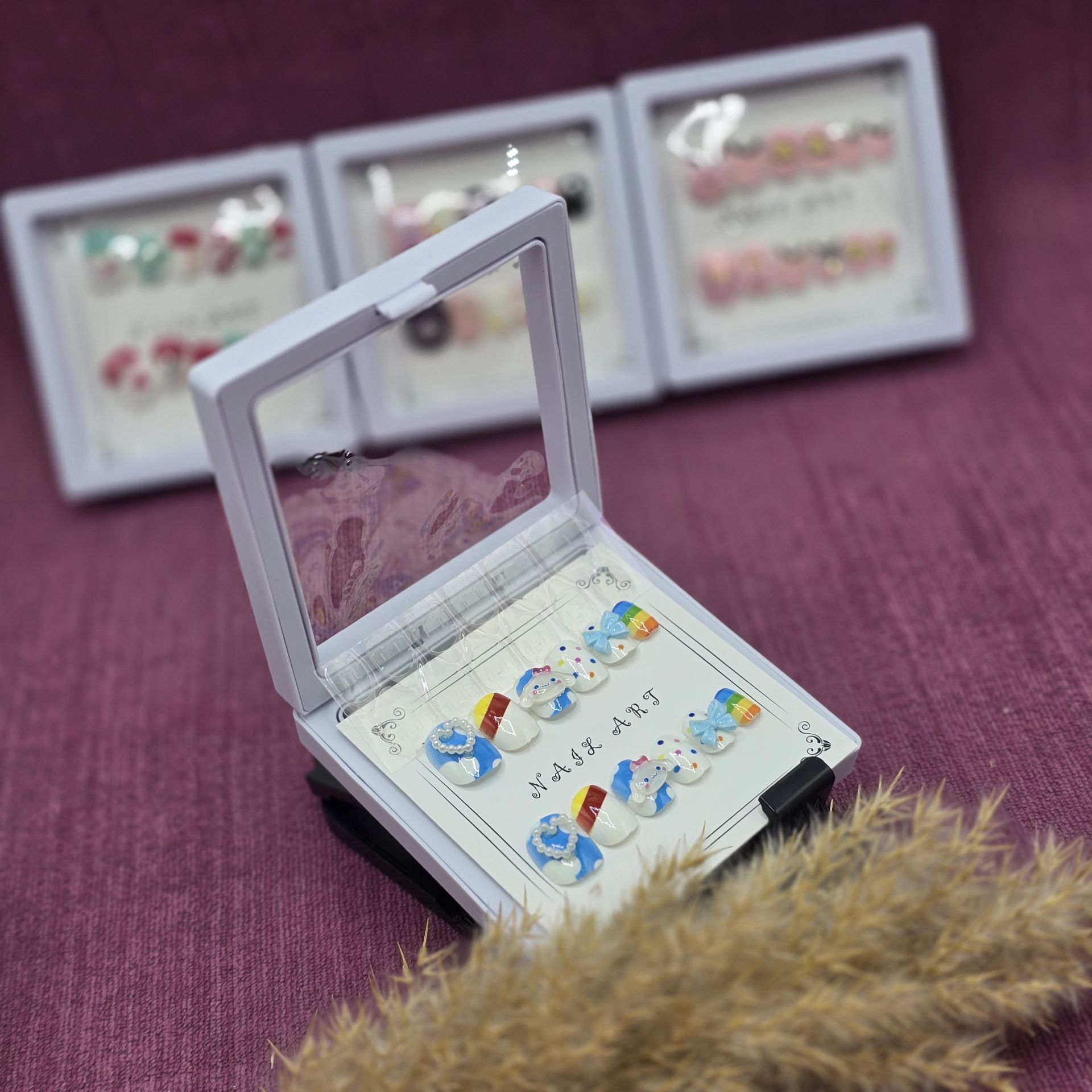 ناخن مصنوعی بچه گانه عروسکی