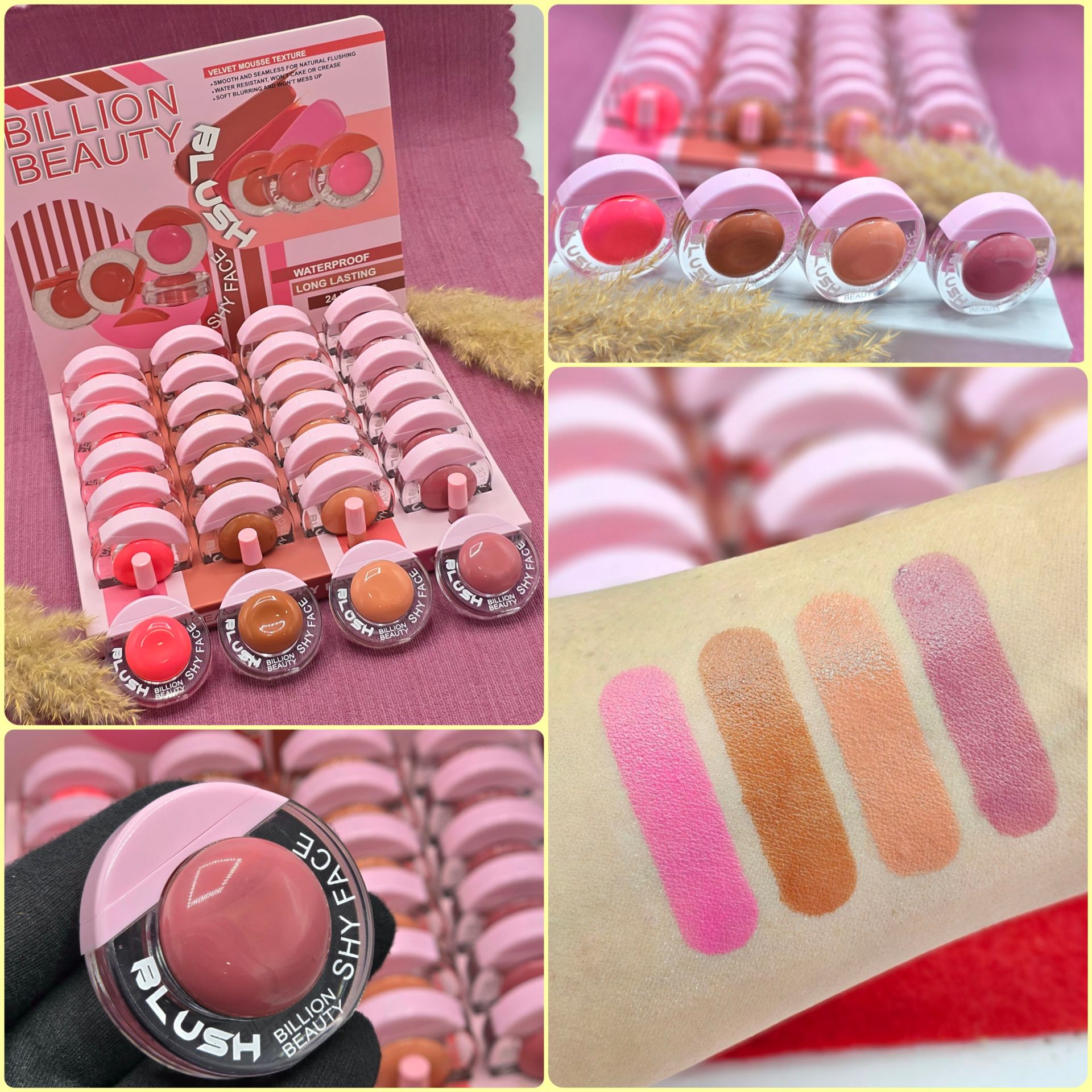 روژگونه و رژلب مایع تیوپی برند بالون بیوتی