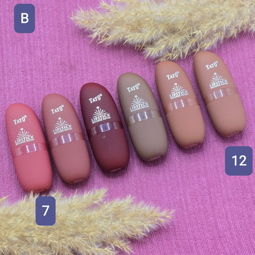 رژلب مات و مخملی جامد برند تاتو