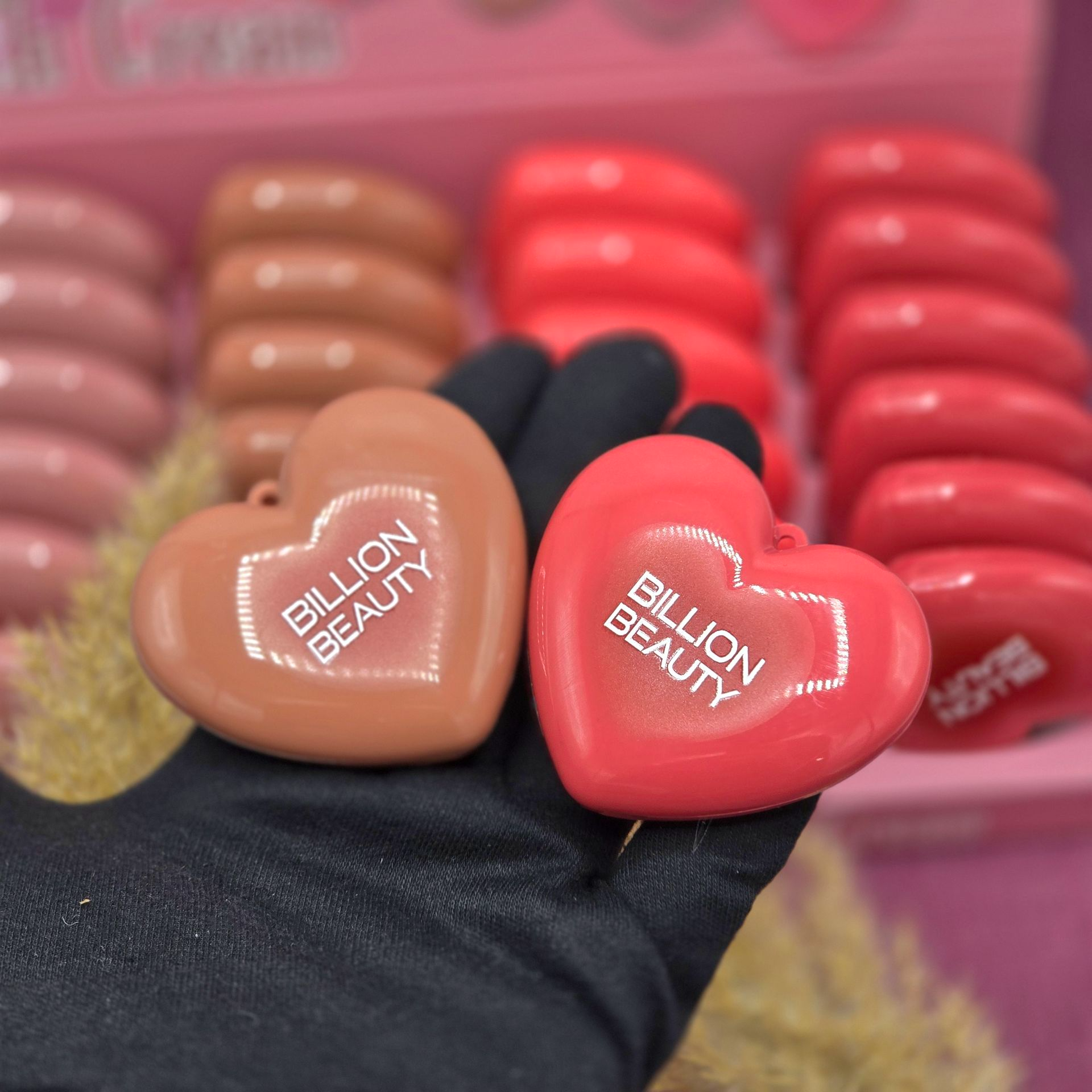 روژگونه چرب کوشنی طرح قلبی برند بالون بیوتی