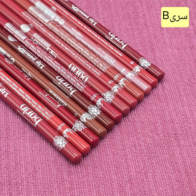 خط لب پوکه رنگی مات و روغنی برند بارین