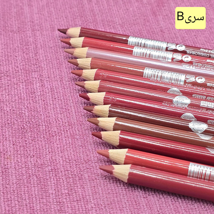 خط لب پوکه رنگی مات و روغنی برند بارین