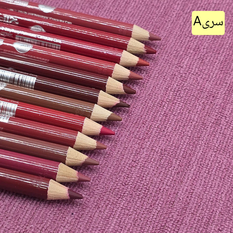 خط لب پوکه رنگی مات و روغنی برند بارین